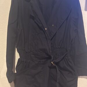 Forever 21 Black Trench Coat